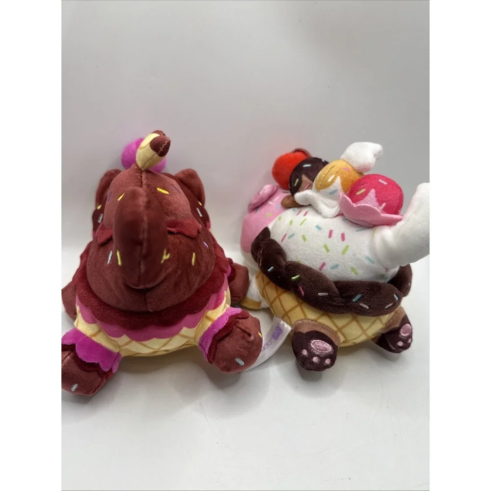 Aphmau Meemeows Ice Cream Collector's Edition Plush Lot 2 Neapolitan  Banana Spl